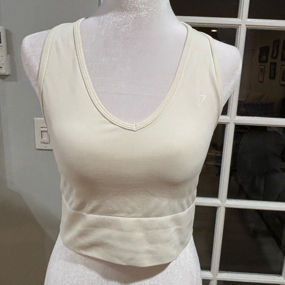 Gymshark Cream Tank Top
